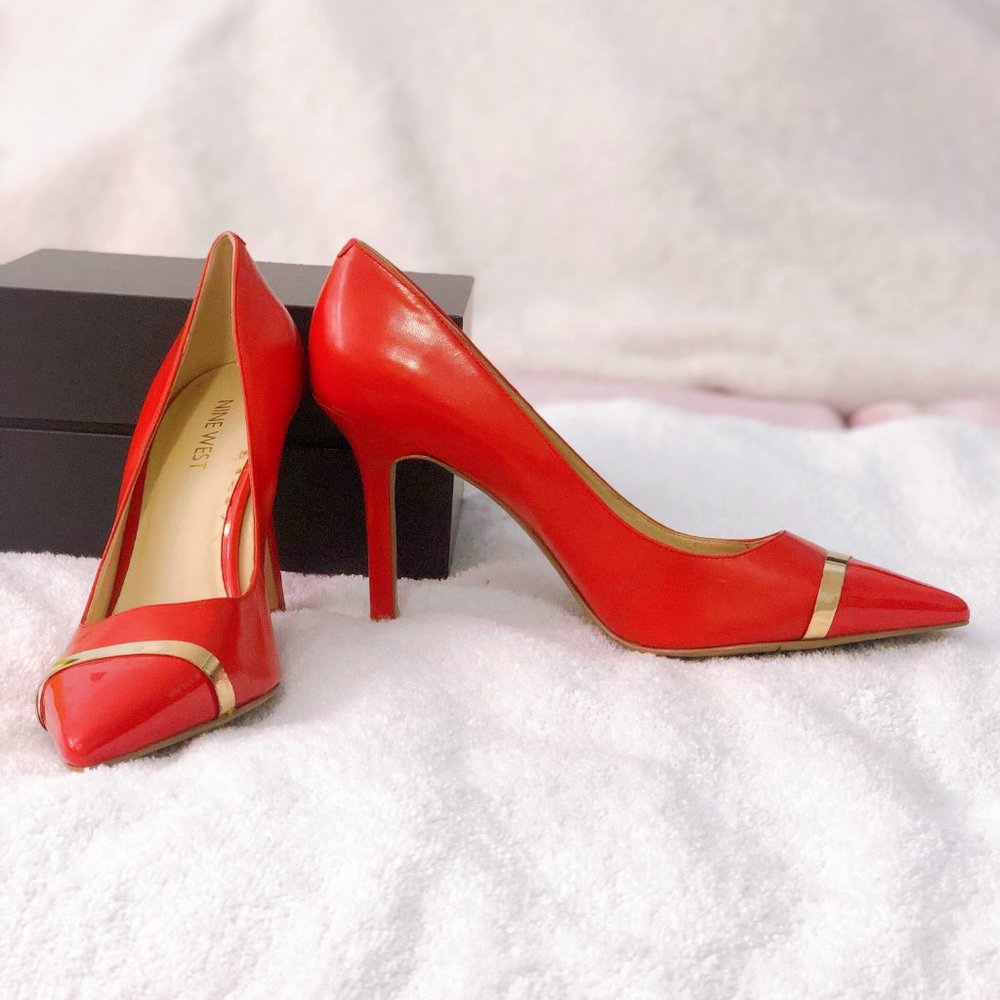 Nine West Red Pumps